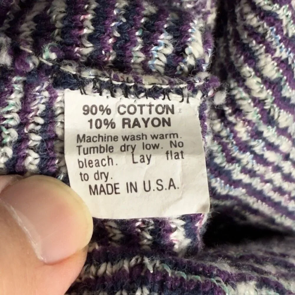 Vintage blue purple